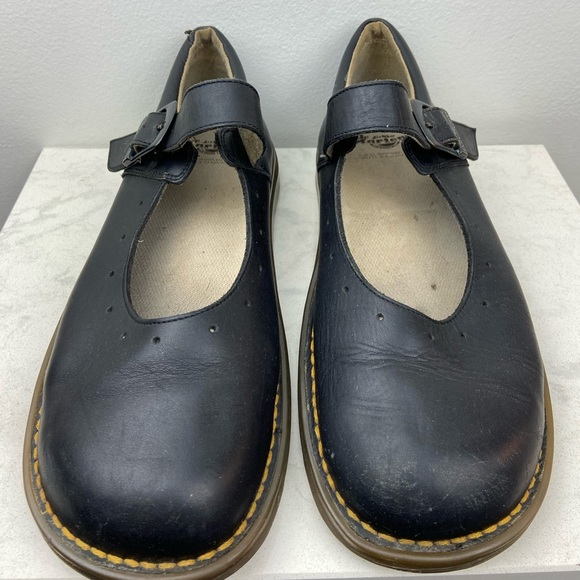 Dr. Martens Vintage Mary Jane Leather Shoes Made in England 8A57 Size 12D - Picture 2 of 15